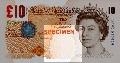 Ten Pound Note