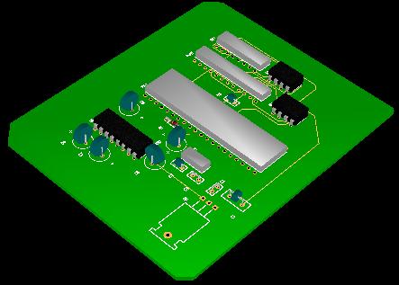 3D PCB Plot